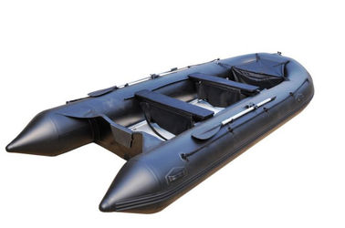 Aufblasbares Boot Hypalon-Rettung Militärgummiplastikrippen-Boots-Aluminium-Boden