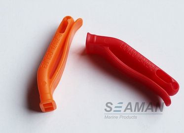 Orange ABS Plastikschwimmweste-Pfeife für Rettungs-Überleben ISO-Zustimmung
